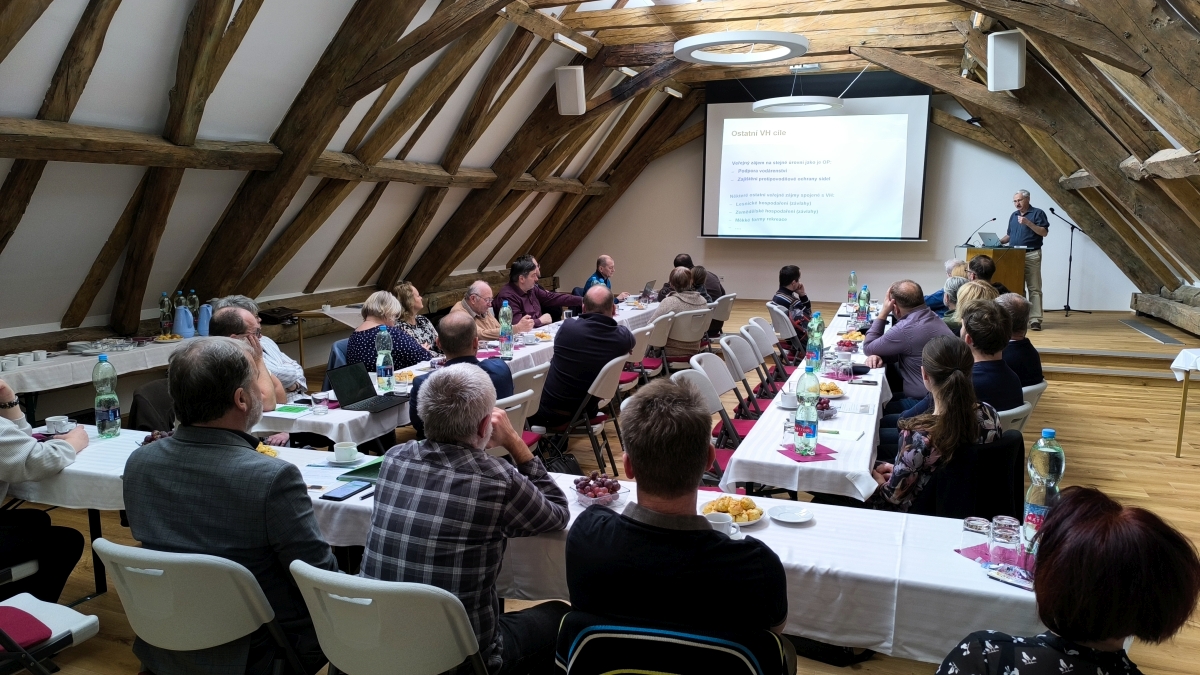 První pracovní setkání se starosty k přípravě plánu péče o CHKO Soutok v Moravské Nové Vsi.
