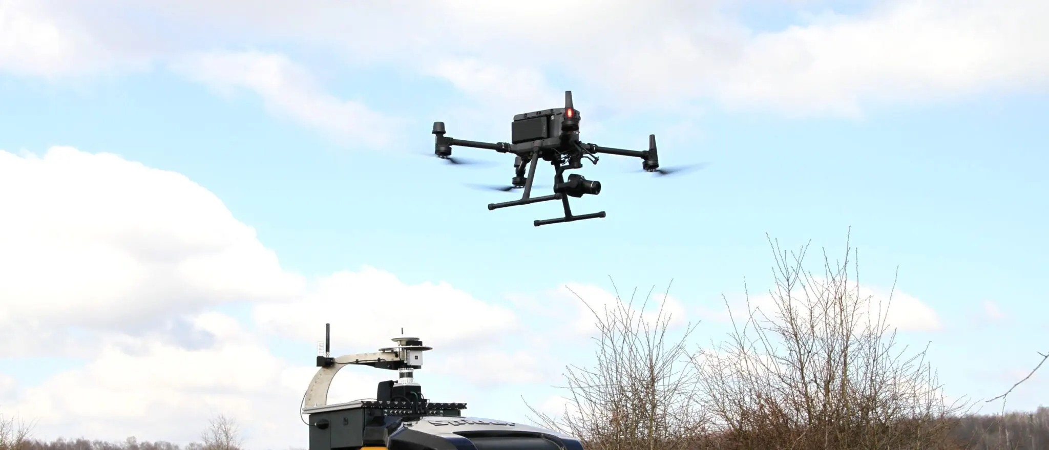 Dron - likvidace invazních rostlin