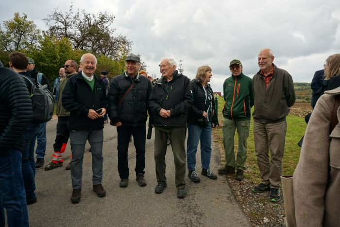 Diváci a zachránci pomníku, foto Hana Hofmeisterová